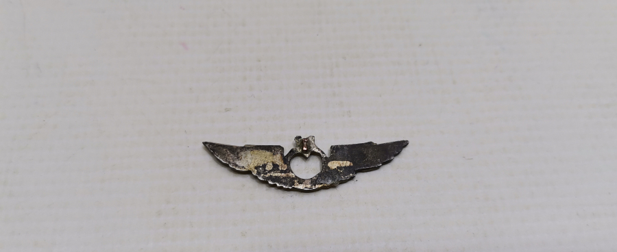 ANTİKA GÜMÜŞ HAVACI SUBAY BRÖVESİ