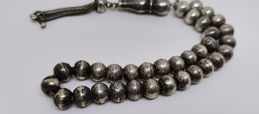 ANTİKA GÜMÜŞ TESPİH