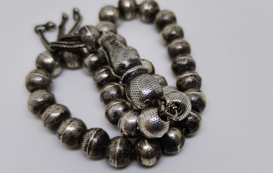 ANTİKA GÜMÜŞ TESPİH