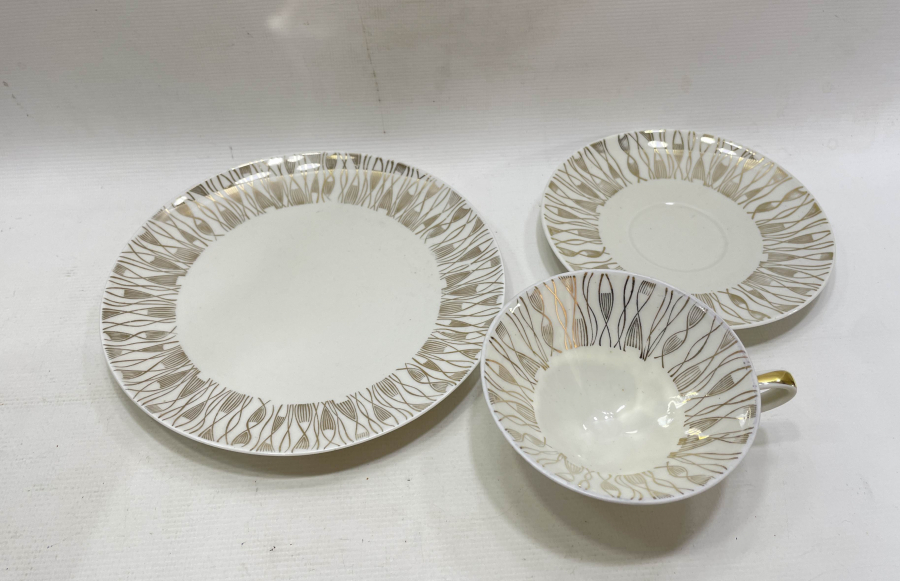 BÜYÜK BOY ANTİKA BAVARİA TRİO FİNCAN TAKIMI