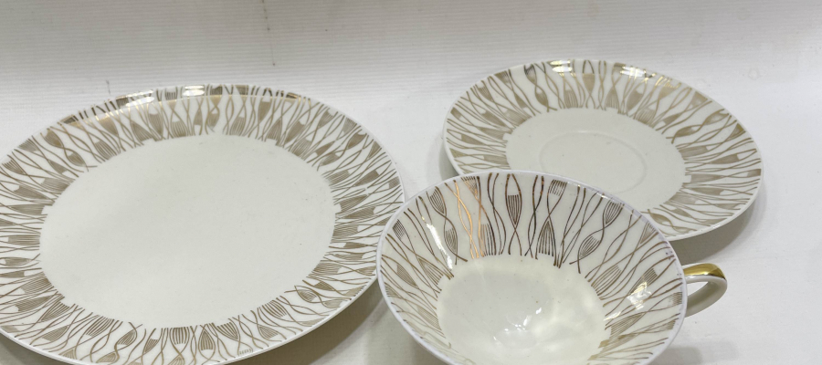 BÜYÜK BOY ANTİKA BAVARİA TRİO FİNCAN TAKIMI