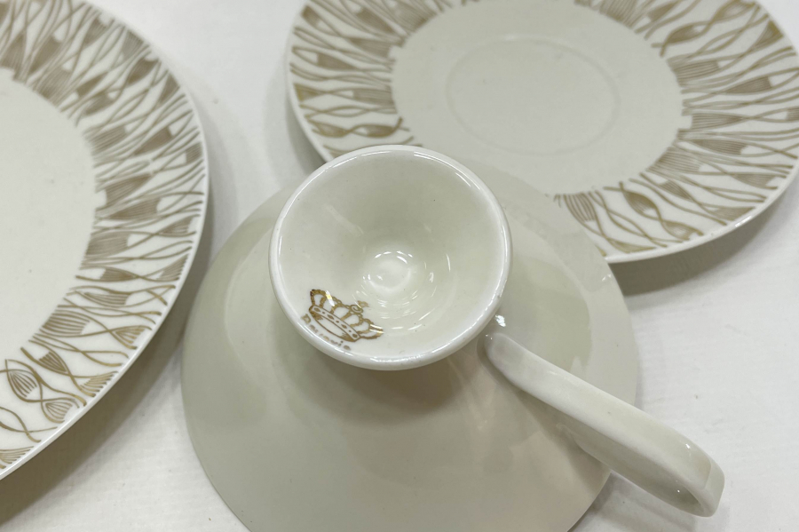 BÜYÜK BOY ANTİKA BAVARİA TRİO FİNCAN TAKIMI