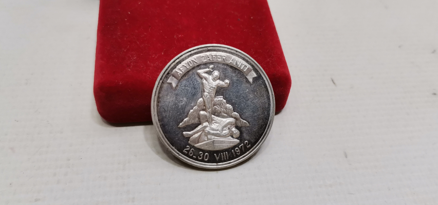 BÜYÜK TAARRUZUN 50. YILINA ÖZEL BASILMIŞ GÜMÜŞ HATIRA PARA