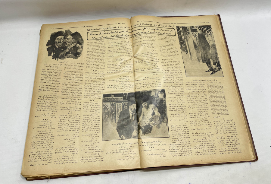 ONLARCA OSMANLICA DERGİNİN BİR ARAYA GETİRİLMESİYLE HAZIRLANMIŞ BÜYÜK BOY ANSİKLOPEDİ