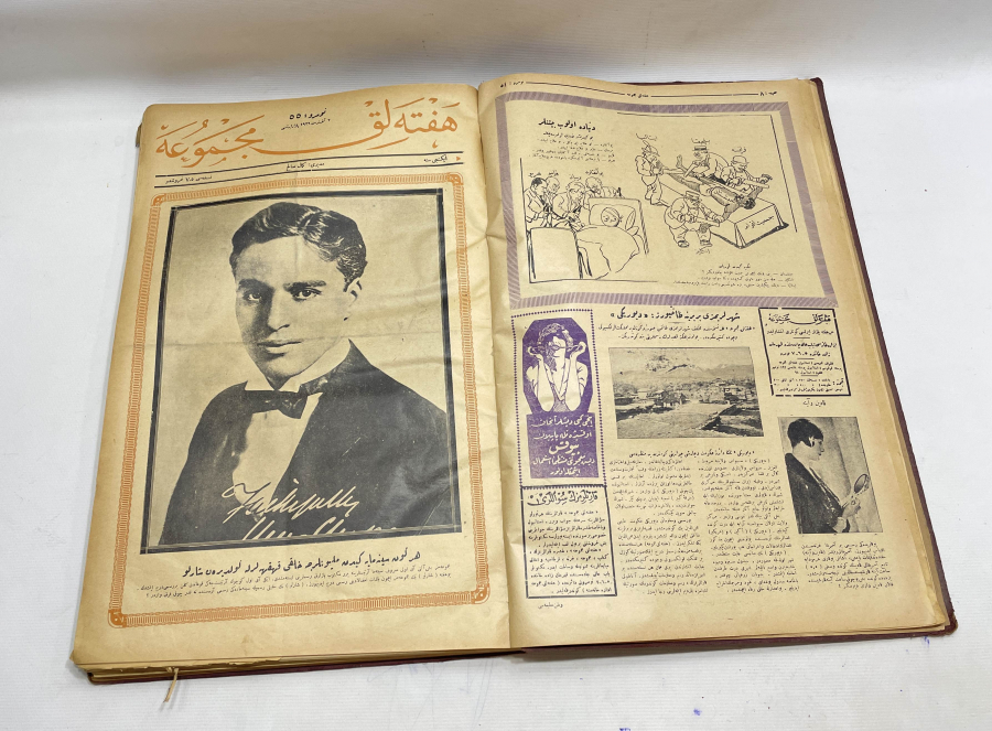 ONLARCA OSMANLICA DERGİNİN BİR ARAYA GETİRİLMESİYLE HAZIRLANMIŞ BÜYÜK BOY ANSİKLOPEDİ