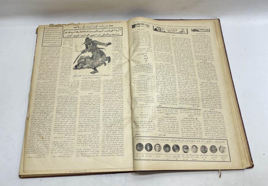 ONLARCA OSMANLICA DERGİNİN BİR ARAYA GETİRİLMESİYLE HAZIRLANMIŞ BÜYÜK BOY ANSİKLOPEDİ