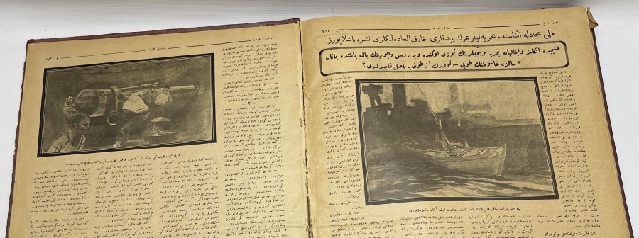 ONLARCA OSMANLICA DERGİNİN BİR ARAYA GETİRİLMESİYLE HAZIRLANMIŞ BÜYÜK BOY ANSİKLOPEDİ