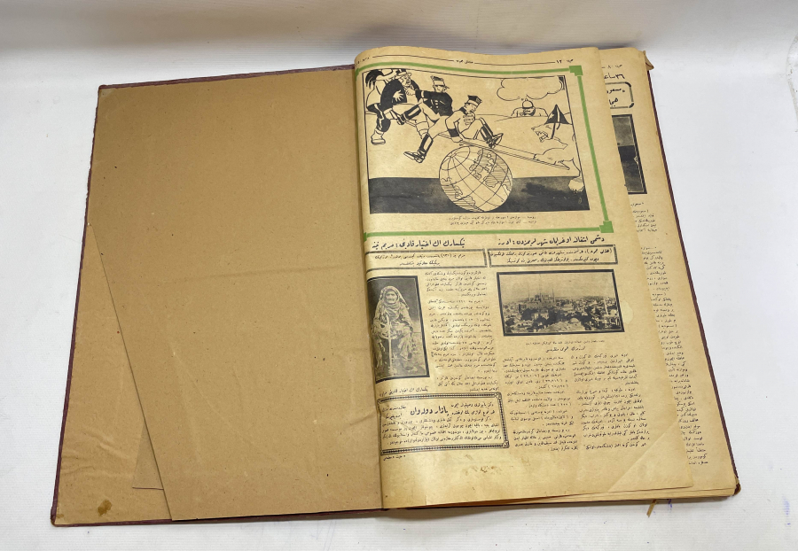 ONLARCA OSMANLICA DERGİNİN BİR ARAYA GETİRİLMESİYLE HAZIRLANMIŞ BÜYÜK BOY ANSİKLOPEDİ