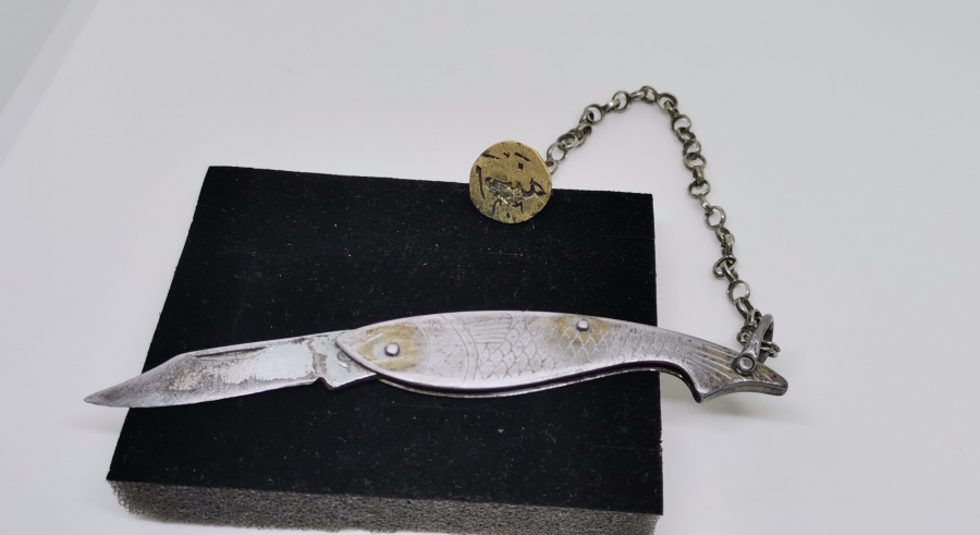 ORJİNAL MÜHRÜ İLE OSMANLI DÖNEMİ BALIK FORMUNDA SAATÇİ ÇAKISI