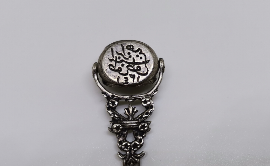 OSMANLI DÖNEMİ DÖNERLİ GÜMÜŞ MÜHÜR