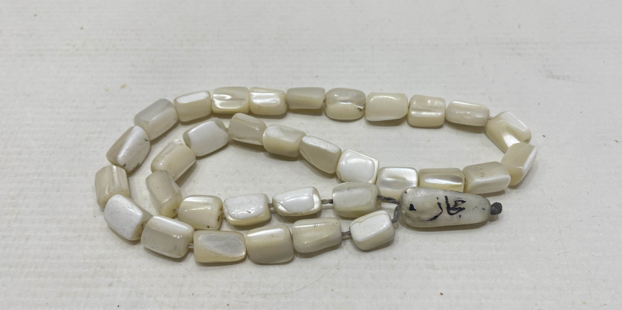 OSMANLI DÖNEMİ HİCAZ YADİGARI YAZILI NADİR SEDEF TESPİH