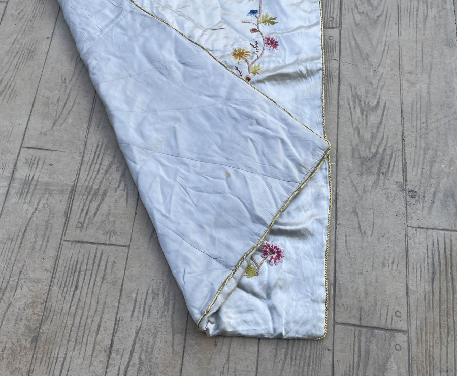 OSMANLI DÖNEMİ İPEK İŞLEMELİ SECCADE