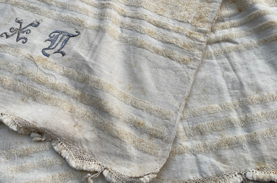 OSMANLI DÖNEMİ ÜZERİNDE RUMCA İNİSİYAL BULUNAN RUM İŞİ NADİR HAVLU