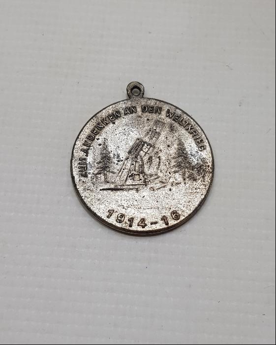 1. DÜNYA SAVAŞI 1914-1916 TARİHLİ LİDERLER TEMALI İTTİFAK MADALYA