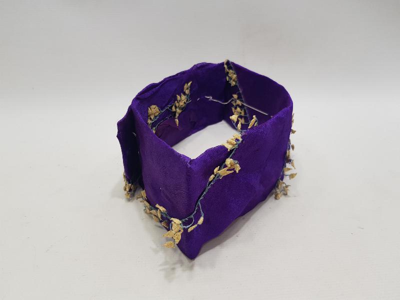 OSMANLI DÖNEMİ İĞNE OYALI İPEK KADIN ALINLIĞI