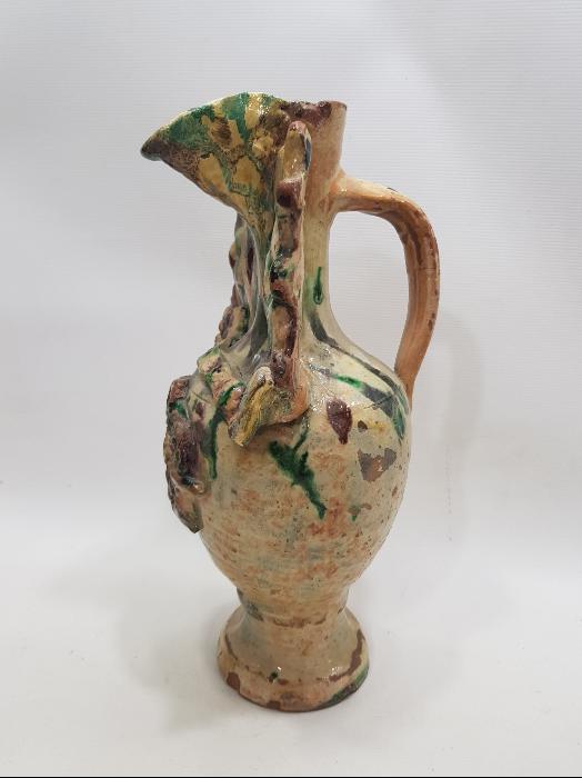 URGANLI YADİGARI YAZILI ÇOK NADİR SIRLI SERAMİK TESTİ