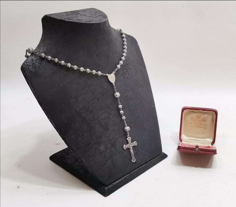 ANTİKA GÜMÜŞ PAPAZ TESPİHİ