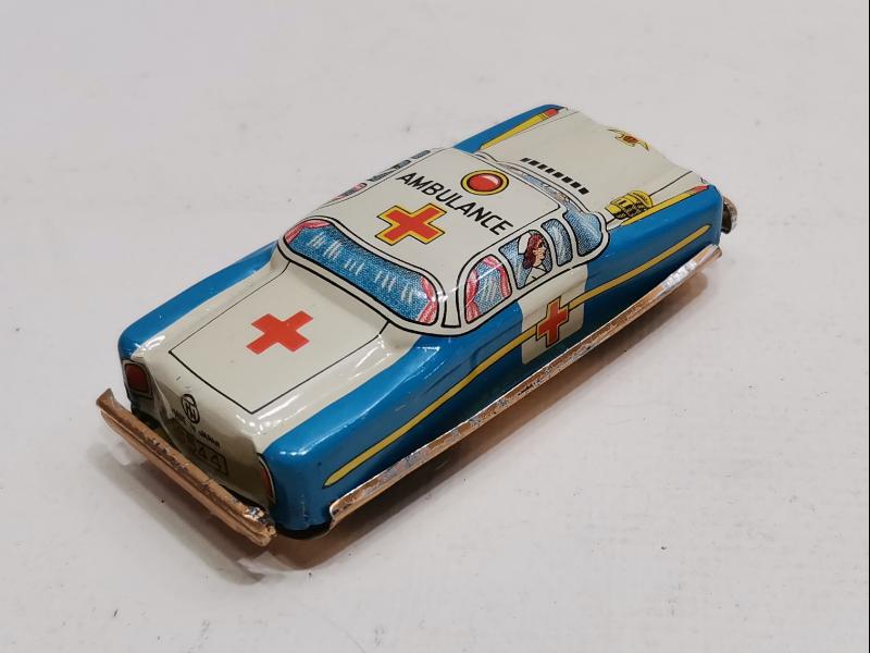 ANTİKA OYUNCAK - SÜRTMELİ TENEKE ARABA