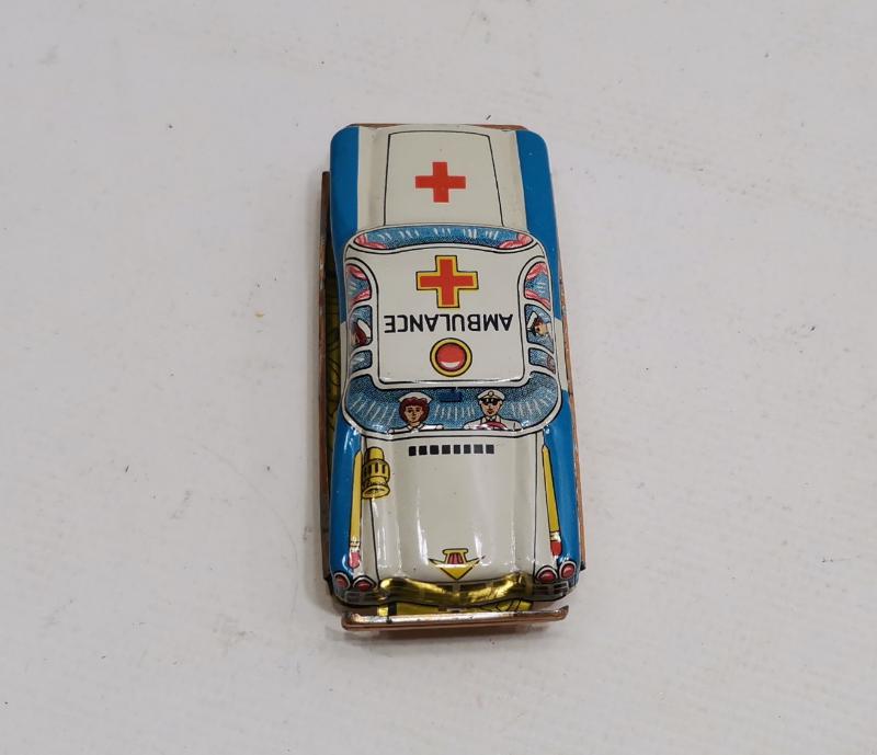 ANTİKA OYUNCAK - SÜRTMELİ TENEKE ARABA