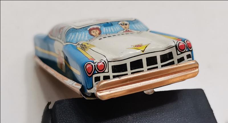 ANTİKA OYUNCAK - SÜRTMELİ TENEKE ARABA