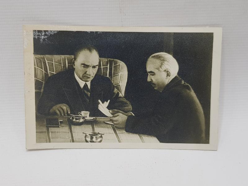 ATATÜRK VE İSMET İNÖNÜ FOTOĞRAFI