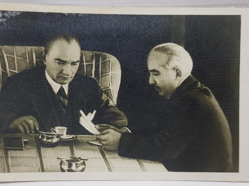ATATÜRK VE İSMET İNÖNÜ FOTOĞRAFI