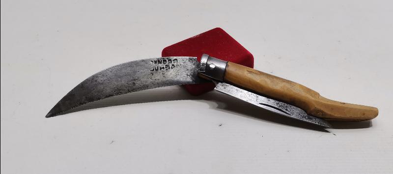 BURSA İŞİ ŞİMŞİR SAPLI ANTİKA BAĞ BIÇAĞI