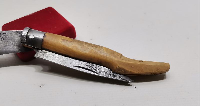 BURSA İŞİ ŞİMŞİR SAPLI ANTİKA BAĞ BIÇAĞI