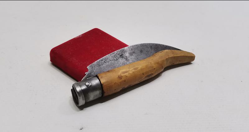 BURSA İŞİ ŞİMŞİR SAPLI ANTİKA BAĞ BIÇAĞI