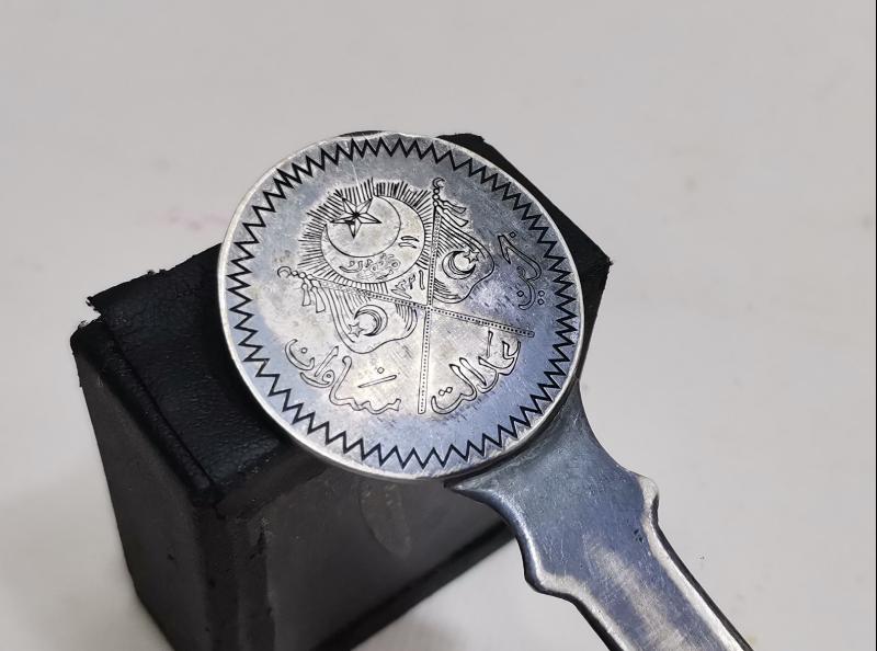 MEŞRUTİYET TEMALI GÜMÜŞ ZARF AÇACAĞI