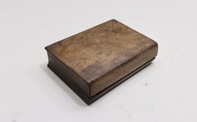 OSMANLI DÖNEMİ 1319 TARİHLİ AYASOFYA CAMİ GÖRSELLİ AHŞAP TÜTÜN TABAKASI