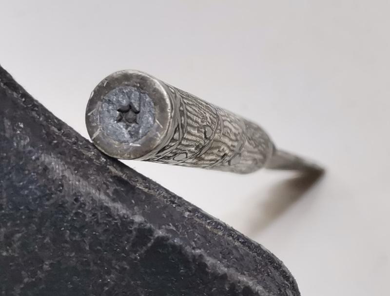 OSMANLI DÖNEMİ 1320 TARİHLİ VE GÜMÜŞ SAPLI HATTAT BIÇAĞI