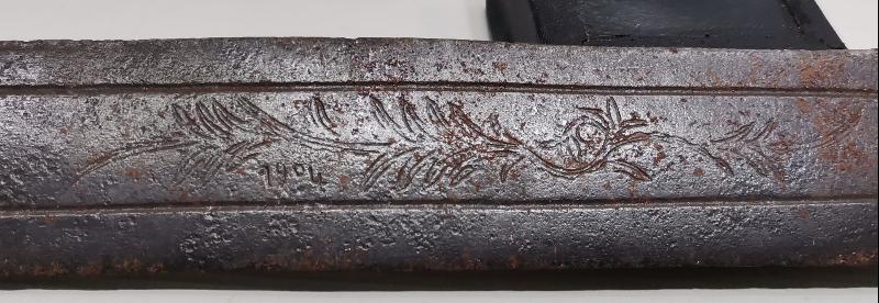 OSMANLI DÖNEMİ 1904 TARİHLİ RUM İŞİ DEV BOYDA KAMA