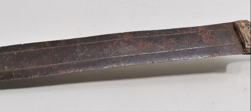 OSMANLI DÖNEMİ 1904 TARİHLİ RUM İŞİ DEV BOYDA KAMA