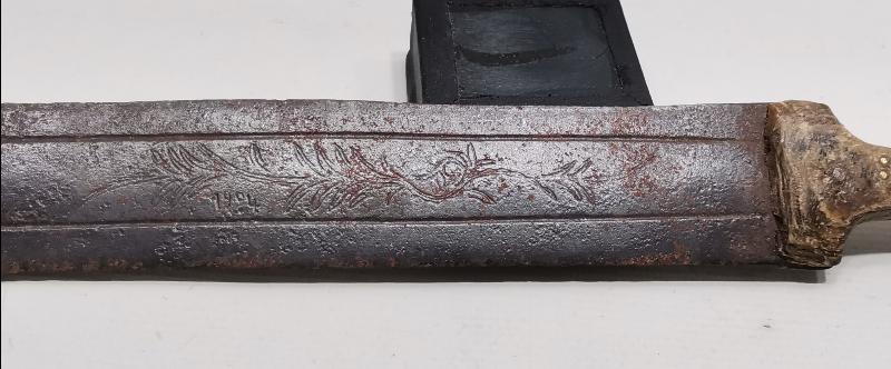 OSMANLI DÖNEMİ 1904 TARİHLİ RUM İŞİ DEV BOYDA KAMA