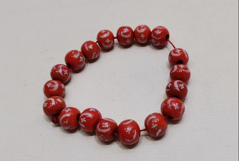 OSMANLI DÖNEMİ AY YILDIZLI ÇEKOSLAVAK BOHEM KRİSTAL CAM BİLEKLİK