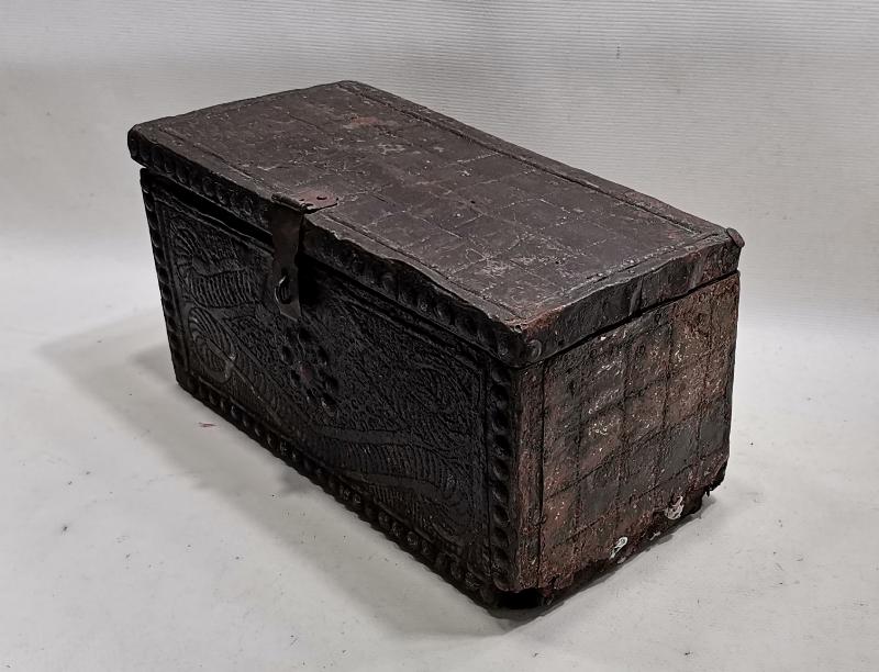 OSMANLI DÖNEMİ ÇOK NADİR FORMDA MÜCEVHER SANDIĞI