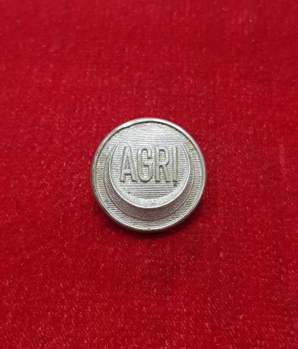 OSMANLI DÖNEMİ ÇOK NADİR GÜMÜŞ KAPLAMA SUBAY DÜĞMESİ 