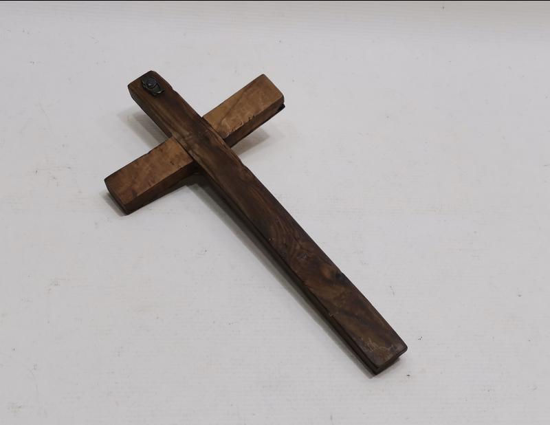 OSMANLI DÖNEMİ RUM İŞİ ÇARMIHA GERİLMİŞ HAZRETİ İSA HAÇ