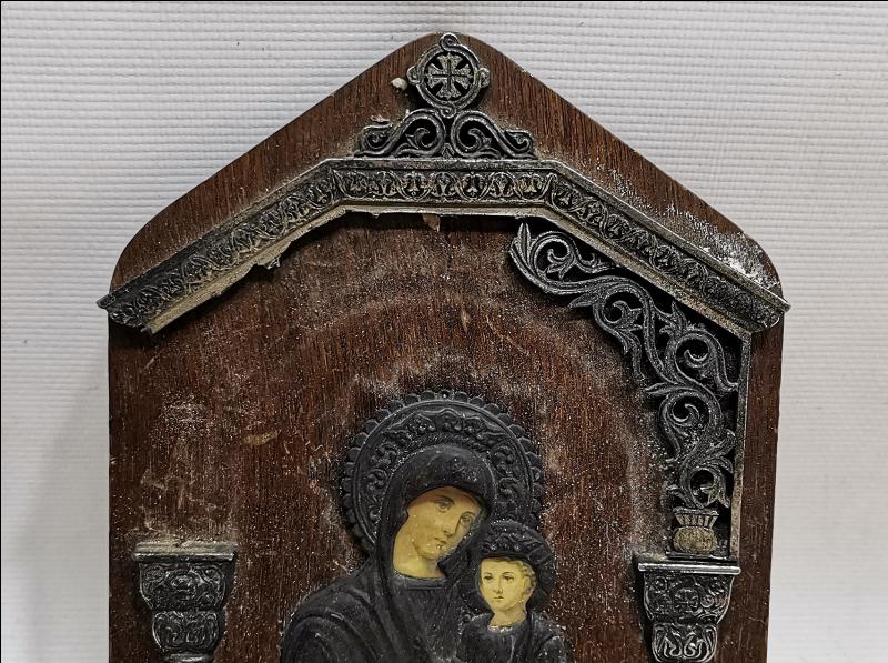 OSMANLI DÖNEMİ RUM İŞİ İKONA