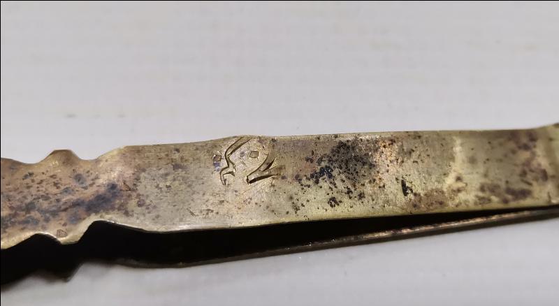 OSMANLI DÖNEMİ SÜLEYMANİYE DAMGALI NARGİLE KÖZ MAŞASI