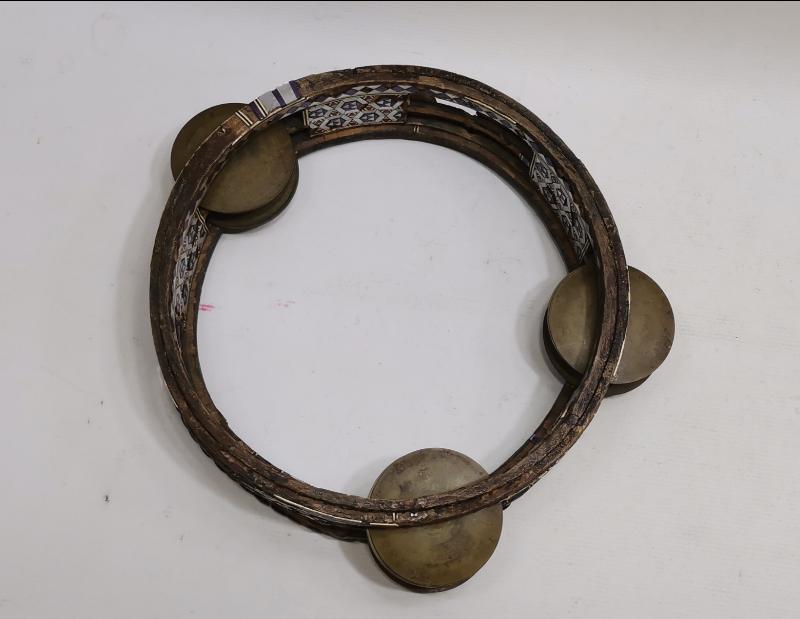 OSMANLI DÖNEMİ SÜRYANİ İŞİ SEDEF KAKMA İŞLEMELİ TEF