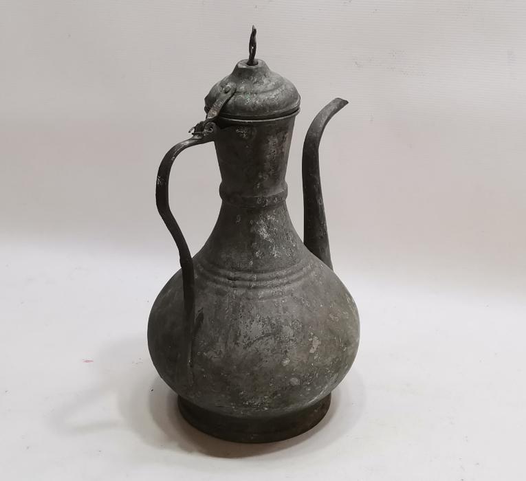 OSMANLI DÖNEMİ TUTAMACI AY YILDIZLI BAKIR İBRİK