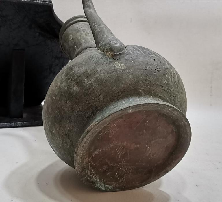 OSMANLI DÖNEMİ TUTAMACI AY YILDIZLI BAKIR İBRİK