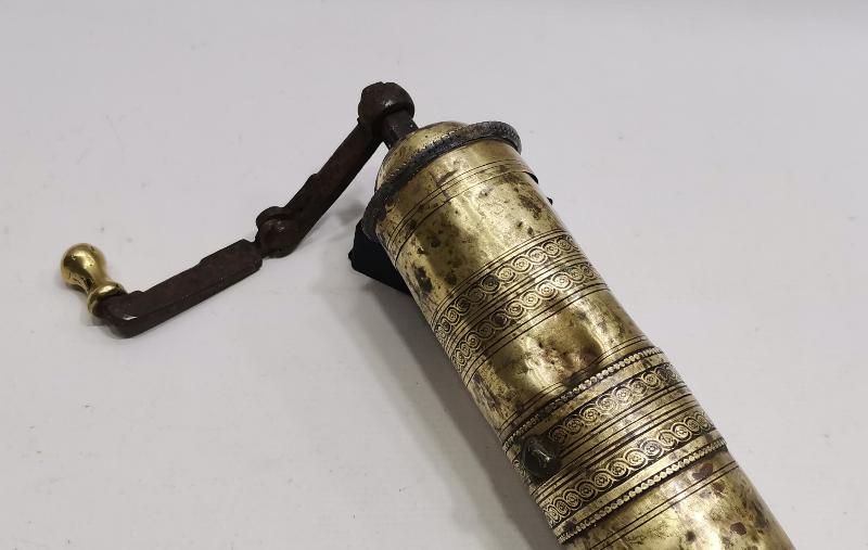 OSMANLICA DAMGALI PİRİNÇ KAHVE DEĞİRMENİ