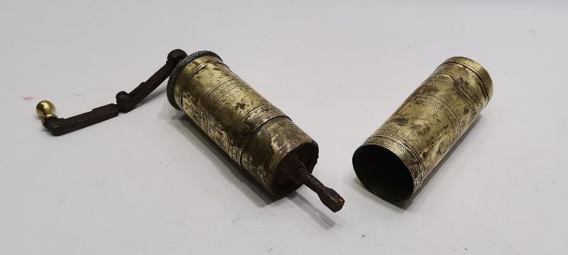 OSMANLICA DAMGALI PİRİNÇ KAHVE DEĞİRMENİ