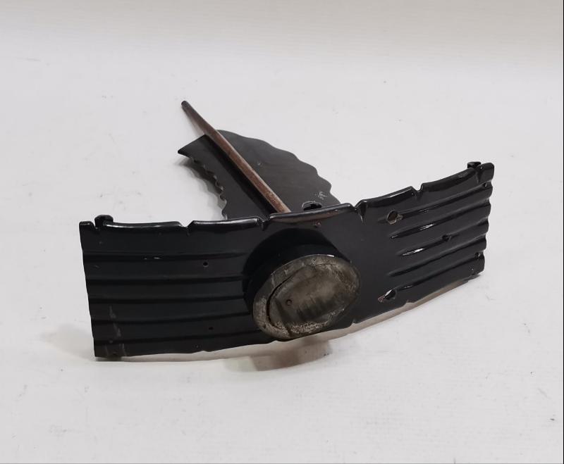 UZAKDOĞU İŞİ YELKENLİ FORMLU BOYNUZ MASA ÜSTÜ OBJESİ 