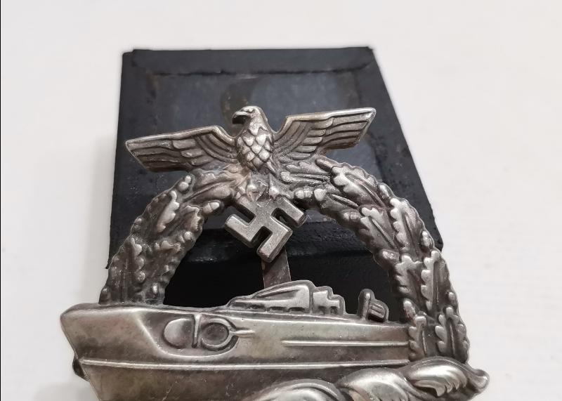 2. DÜNYA SAVAŞI ÇOK NADİR NAZİ ALMAN DONANMA ROZETİ 