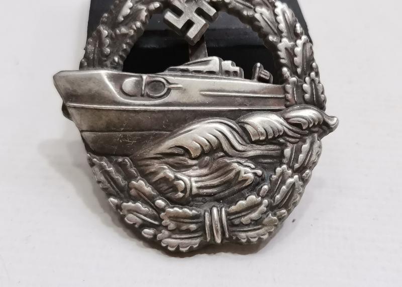 2. DÜNYA SAVAŞI ÇOK NADİR NAZİ ALMAN DONANMA ROZETİ 