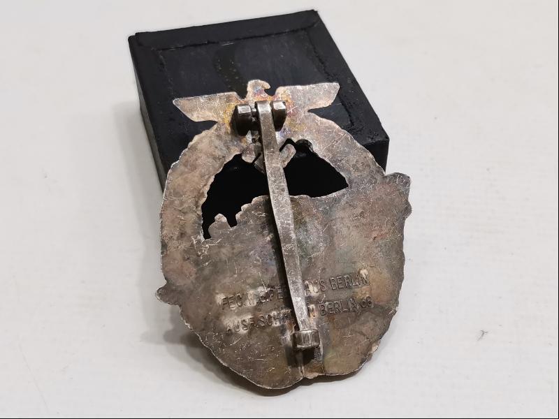 2. DÜNYA SAVAŞI ÇOK NADİR NAZİ ALMAN DONANMA ROZETİ 